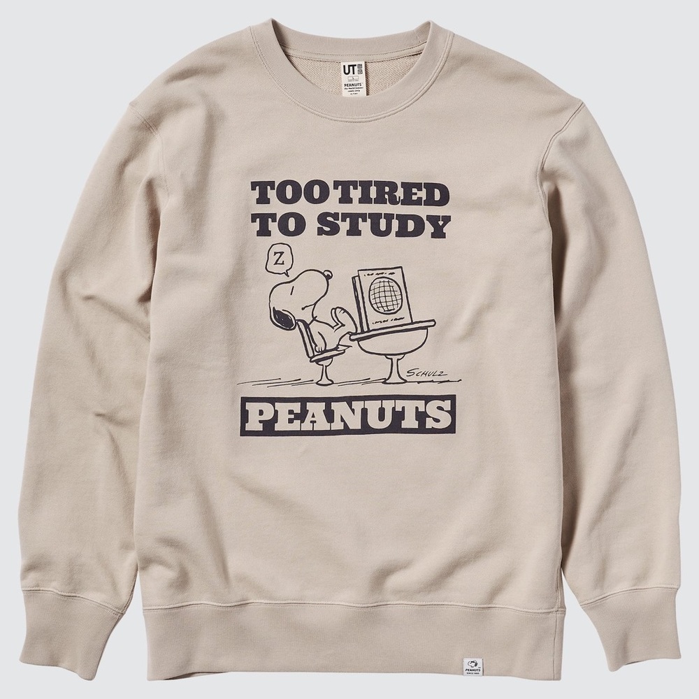 NWOT Uniqlo Peanuts Joe Cool Sweatshirt